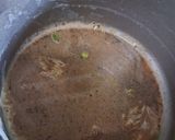 A picture of step 2 of Cardamom chai.