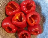 Fordított színű töltött paprika recept fázis 2 fotója