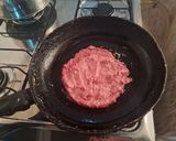 Foto del paso 5 de la receta: Panqueques integrales con jugo de remolacha veganos
