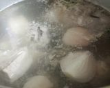 Hình bước làm 1 của món Bún mọc