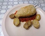 Foto del paso 10 de la receta: Chile poblano hojaldrado