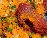 عکس مرحله 4 از دستور زرشک پلو با مرغ