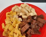 Foto langkah ke 1 dari resep Bongko Kue Keranjang Pisang.