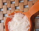 A picture of step 2 of Radish Rava Idli.