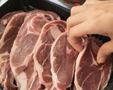 Gambar langkah 1 resipi Kambing Bakar.