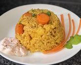 A picture of step 7 of Multicolor rice.