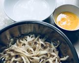 Hình bước làm 4 của món Súp nấm bào ngư