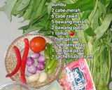 Foto langkah ke 1 dari resep Tumis sayur kangkung bakso saos tiram rumahan sedap.