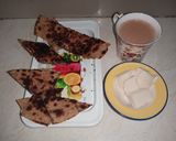 A picture of step 8 of Aloo ka paratha.