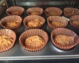 Foto del paso 4 de la receta: Muffins integrales de plátano
