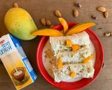 A picture of step 3 of Mango creamy roll.