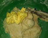 Foto langkah ke 4 dari resep Roti Sobek Kukus Isi Selai Coklat Homemade.