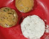 A picture of step 3 of Missi roti - taste of Punjab.