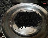 A picture of step 1 of Black sesame ladoo.