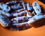 Foto langkah ke 5 dari resep Pukis kembang telang.