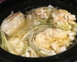 A picture of step 4 of Crockpot Corn beef and Cabbage.