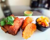 Foto del paso 1 de la receta: Cerdo adobado al Horno con Salsa de Mango picante 👍🇵🇪