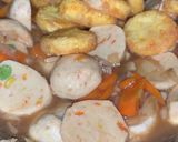 Foto langkah ke 5 dari resep Tumis Tofu dan Bakso Seafood.