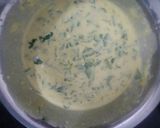 A picture of step 3 of Ciba achari masala methi square.