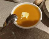 A picture of step 5 of Quick pumpkin soup.