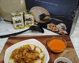 Foto langkah ke 8 dari resep Lontong Kikil Surabaya (Presto).