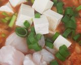 A picture of step 3 of Kimchi Stew.