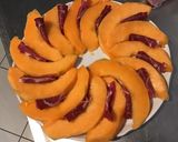 Une image de l'étape 4 de Melon à la coppa et pancetta.
