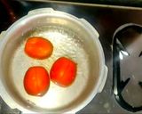 A picture of step 1 of Shahi Paneer.