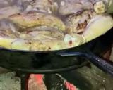 Foto del paso 8 de la receta: Pollo al disco al verjous, salsa de soja y tomates secos con puré de limón
