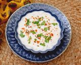 A picture of step 5 of Navratri Special Cucumber Raita.