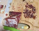 Foto del paso 3 de la receta: Champiñones a la plancha con jamón serrano y queso holandés