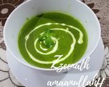 A picture of step 4 of Spinach and Cheese Soup.