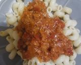 Pas rețetă Paste cu carne tocată și roșii 4 fotografie
