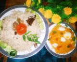 A picture of step 7 of Beef pulao.