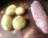 Foto del paso 2 de la receta: Patatas con solomillo al grill doble
