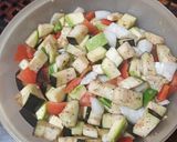 Foto del paso 1 de la receta Bacalao con verduras en freidora de aire