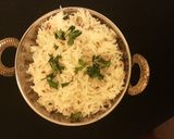 A picture of step 7 of Jeera Rice.