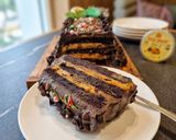 Foto langkah ke 18 dari resep London cake viral.