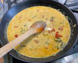 Une image de l'étape 11 de Curry de Julienne au lait de coco, épices et tomates.