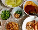 รูปขั้นตอนการทำที่ 1 ของ ยำส้มโอกุ้งสด