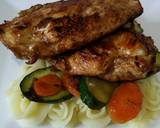 Lemon chicken, mashed potatoes and sautéed vegetables recipe step 8 photo
