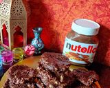 A picture of step 4 of Nutella Oats coconut Cookies.