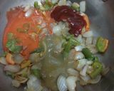 A picture of step 5 of Chilli Potato.