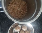 A picture of step 3 of Instant gur and moongphali laddoos.