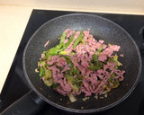 Foto del paso 2 de la receta: Fideos nudos Konjac, con carne de pavo, verduras y tomate (RECETA KETO)
