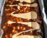 Snickers brownie recept fázis 7 fotója