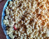 Φωτογραφία βήματος 4 της συνταγής Crumble με μεθυσμένα φρούτα!