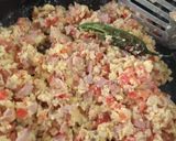 Foto del paso 4 de la receta: Huevo a la Mexicana con jamón 🤣