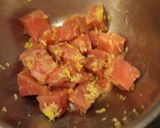 Foto del paso 1 de la receta: Brochetas de atún
