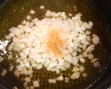 Foto del paso 3 de la receta: Dados de solomillo de cerdo con pimientos tricolor y hongos